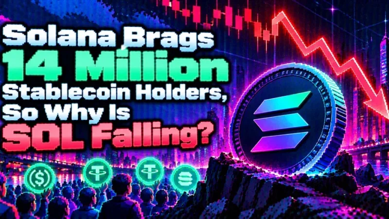Solana Brags 14 Million Stablecoin Holders, So Why Is SOL Falling?