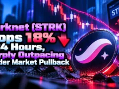 Starknet (STRK) Crashes 18% as $12M Token Unlock Looms: What’s Next?