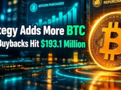 Strategy Buys 267 Bitcoin for $22.1 Million as STRC Buybacks Reach $193.1M