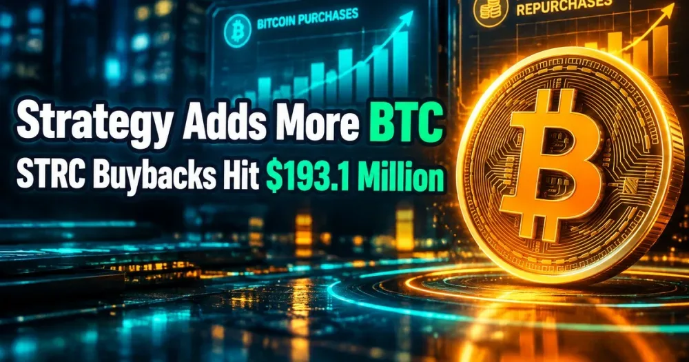 Strategy Buys 267 Bitcoin for $22.1 Million as STRC Buybacks Reach $193.1M