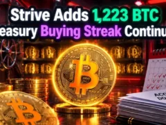 Strive Bitcoin Holdings Reach 36,818 BTC After $100 Million Purchase