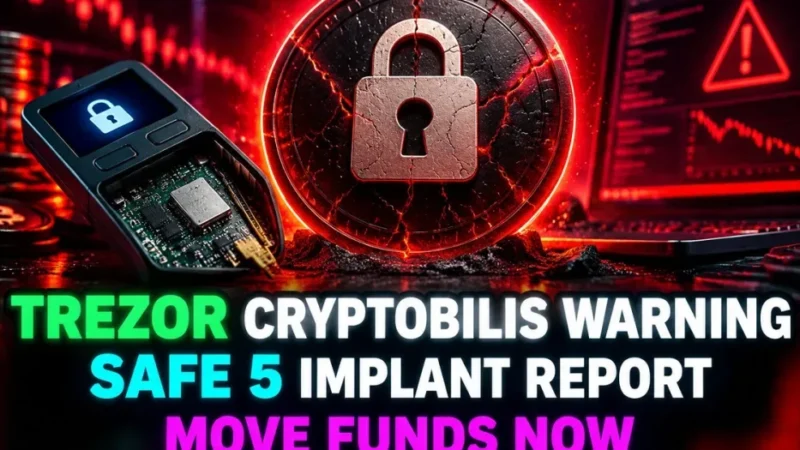 Trezor Orders CryptoBilis Buyers to Move Funds After Safe 5 Implant Report