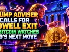 Trump Adviser Calls for Powell Exit as Bitcoin Watches Fed’s Next Move