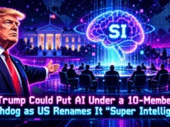 Trump Could Put AI Under a 10-Member Watchdog as US Renames It “Super Intelligence”