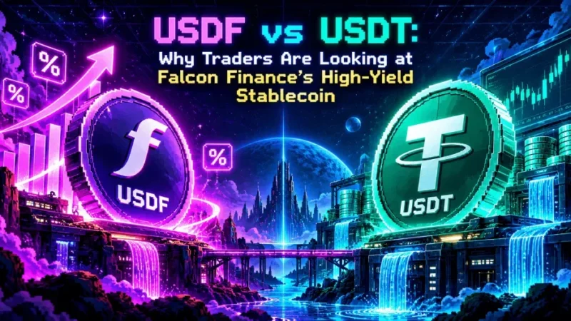 USDF vs USDT: Why Traders Are Looking at Falcon Finance’s High-Yield Stablecoin