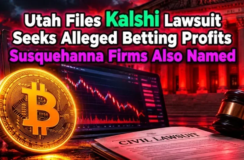 Utah Seeks $30M-$60M From Kalshi and Partners Over Alleged Illegal Betting
