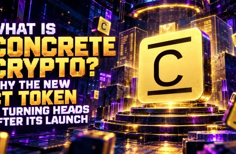 What Is Concrete Crypto? Why the New CT Token Is Turning Heads After Its Launch