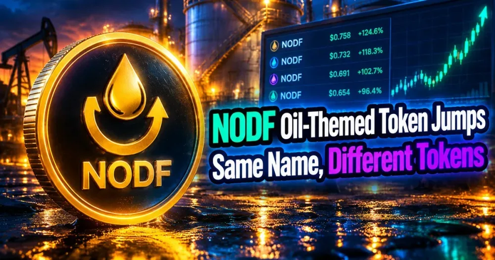 What Is NODF Crypto? $220M Token, Price and Oil-Backing Risks
