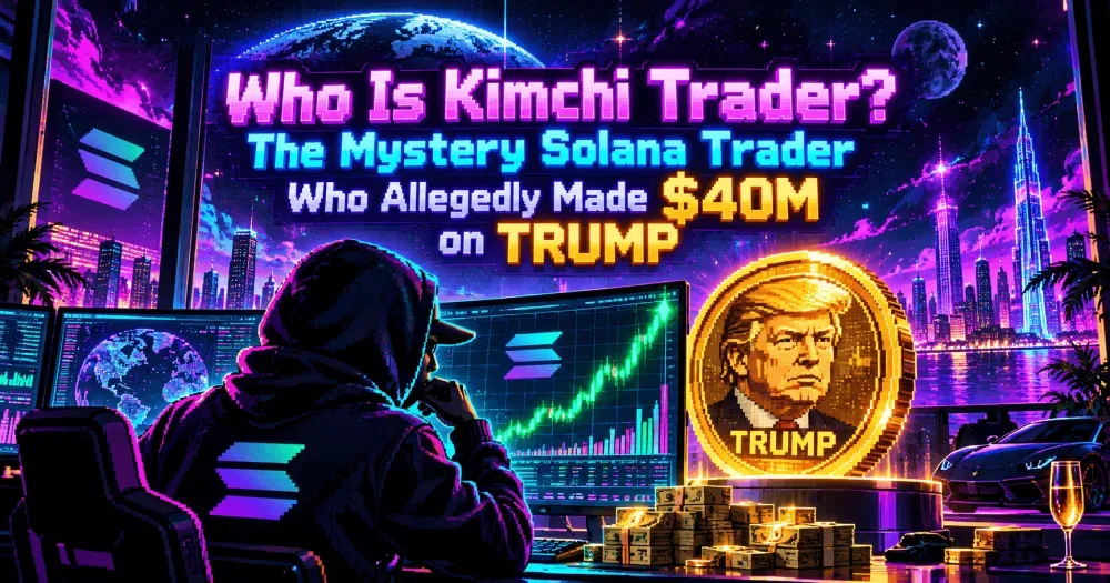 Who Is Kimchi Trader? The Mystery Solana Trader Who Allegedly Made $40M on TRUMP