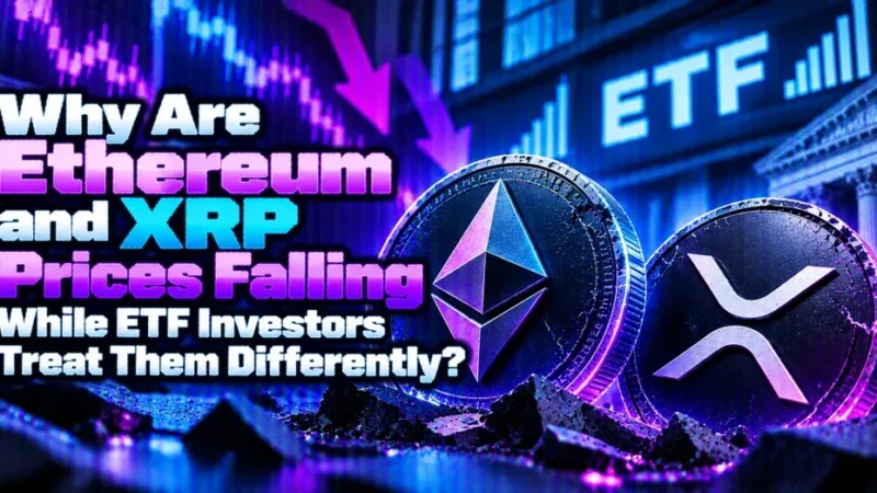 Why Are Ethereum and XRP Prices Falling While ETF Investors Treat Them Differently?
