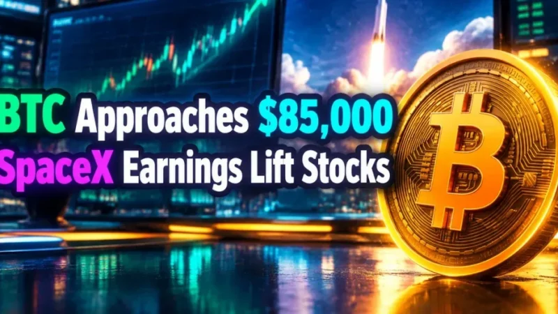 Why Is Bitcoin Going Up? BTC Nears $85K as US Stocks Rise