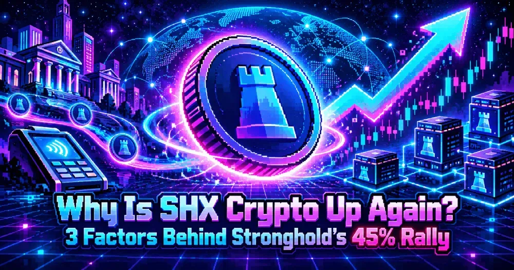 Why Is SHX Crypto Up Again? 3 Factors Behind Stronghold’s 45% Rally